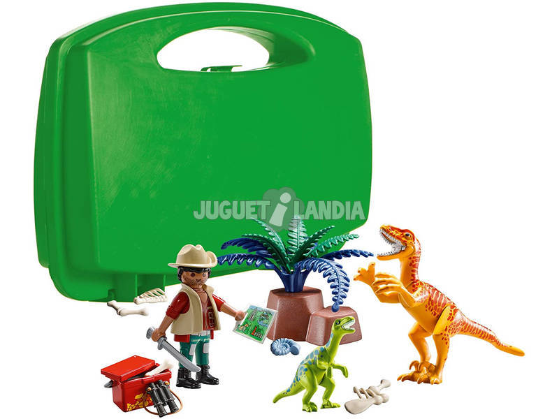 Playmobil Valigetta Dinosauro e Esploratore Playmobil 70108