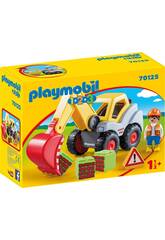 Playmobil 1,2,3 Excavatrice Playmobil 70125