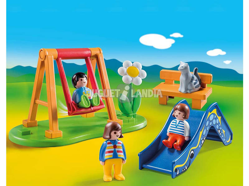 Playmobil 1,2,3 Kinderspielplatz von Playmobil 70130