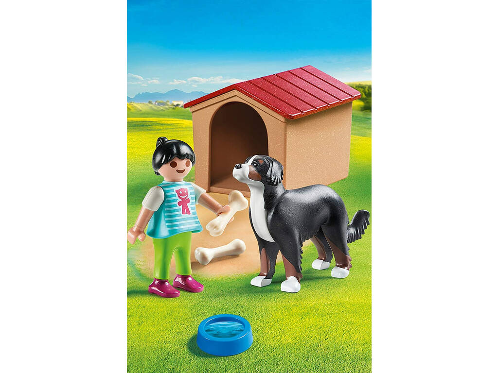 Playmobil Chien avec Petite Maison Playmobil 70136