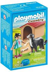 Playmobil Perro con Casita Playmobil 70136