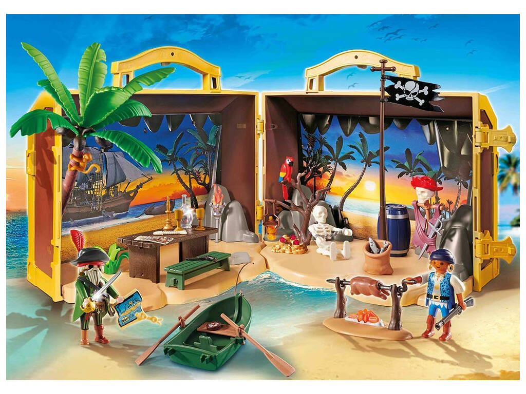 Playmobil Isla Pirata Maletín 70150