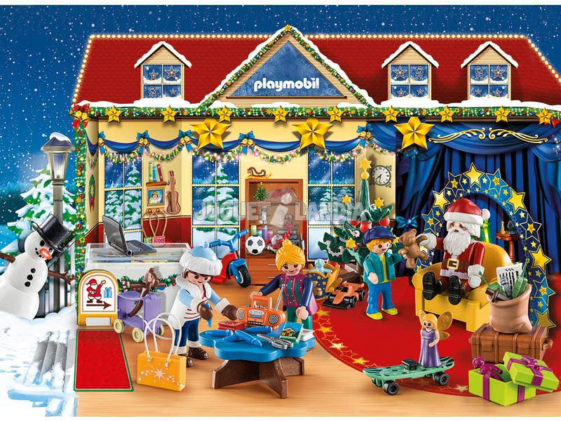 Playmobil Calendário de Advento Natal na Loja de Brinquedos 70188