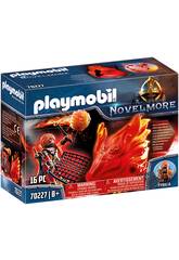 Playmobil Novelmore Espiritu del Fuego Bandidos Burnham Playmobil 70227