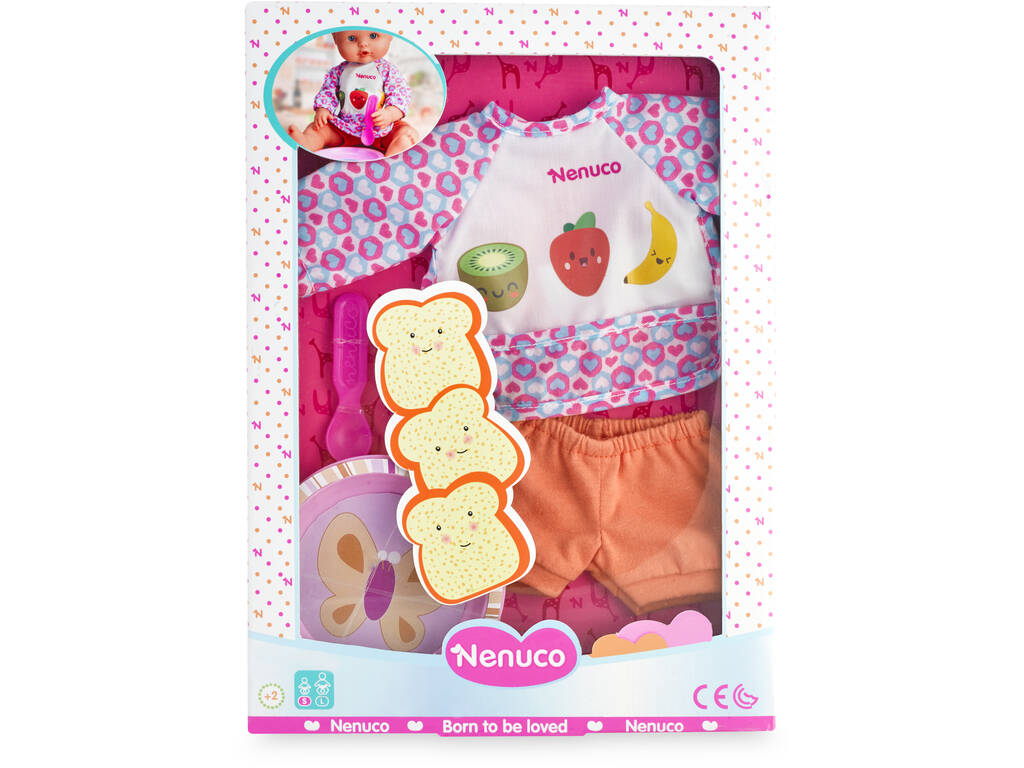Nenuco Tägliche Kleidung Snack-Set von Famosa 700015616