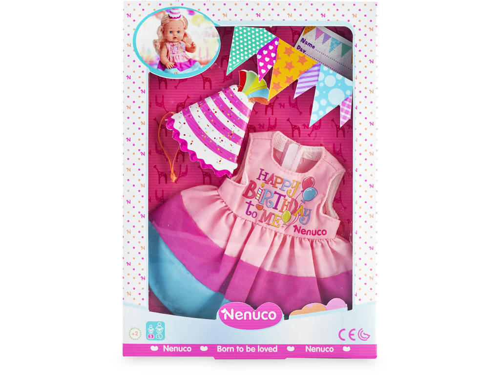 Nenuco Tägliche Kleidung Geburtstag-Set von Famosa 700015616