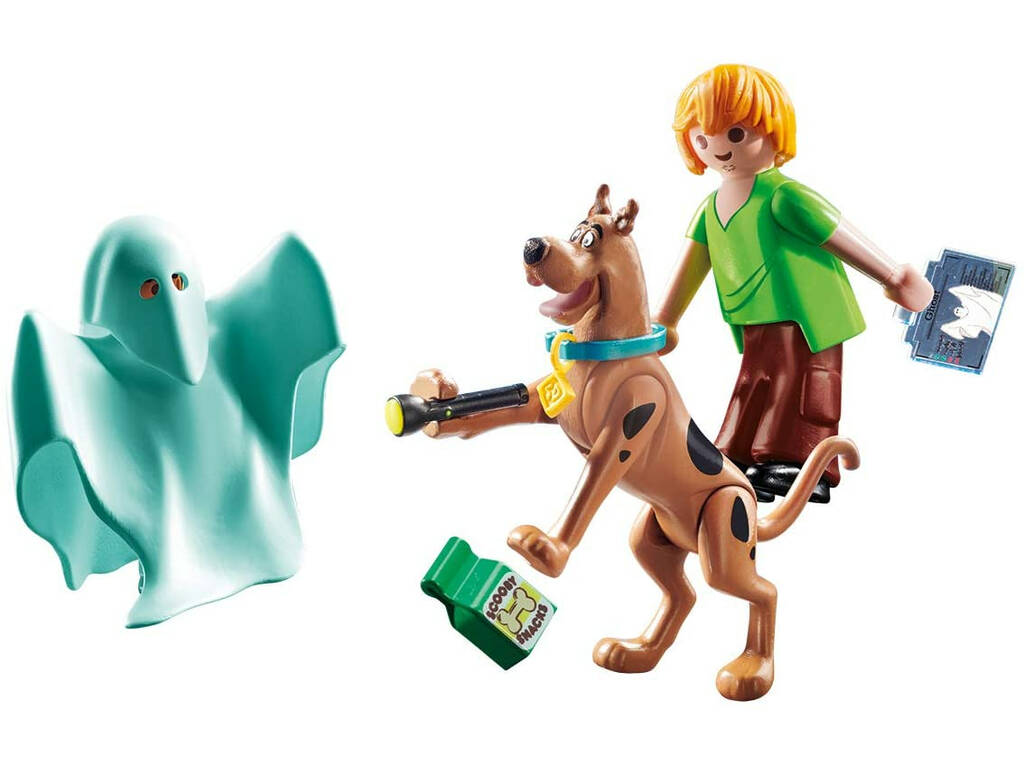 Playmobil Scooby-Doo Scooby et Shaggy avec Fantôme 70287