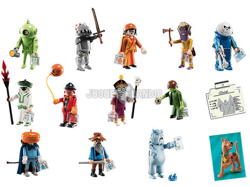 Playmobil Scooby-Doo Figuras Mistério Serie 1 70288