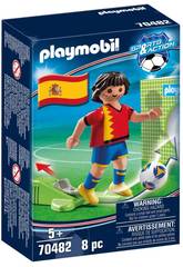 Playmobil Joueur de Footbal Espagne 70482