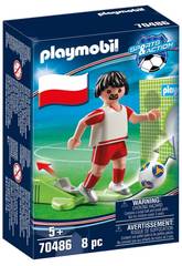 Playmobil Joueur de Footbal Pologne 70486