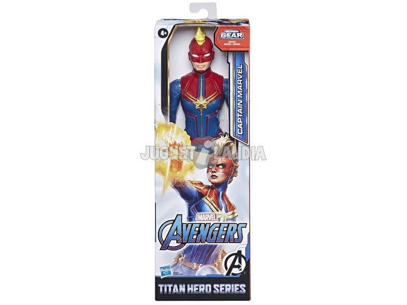 Avengers Figurine Titan Captain Marvel Hasbro E7875