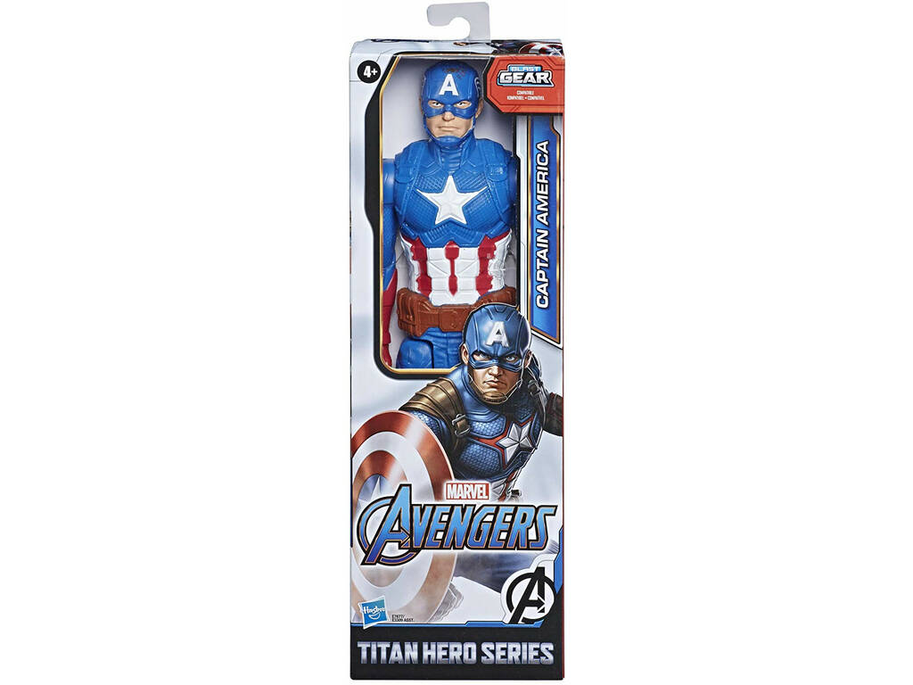 Avengers Titã Hero Capitão América Hasbro E7877