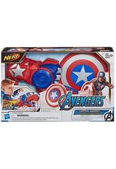 Avengers Nerf Power Moves Lance Bouclier Captain America Hasbro E7375