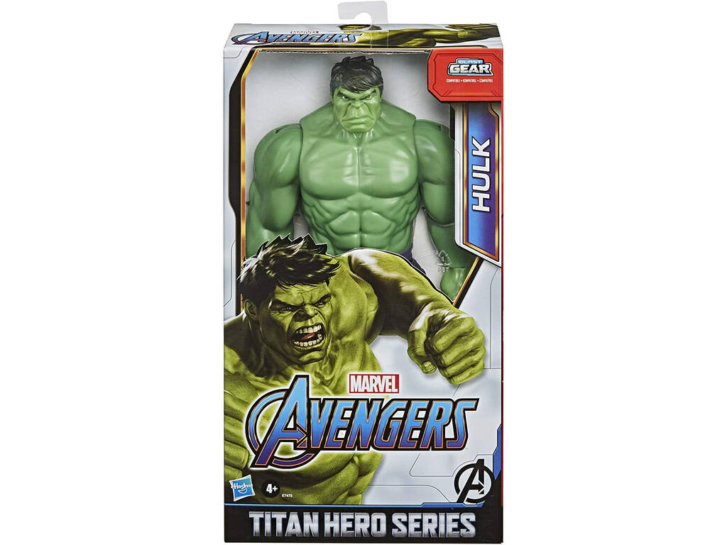 Avengers Figura Titan Deluxe Hulk Hasbro E7475