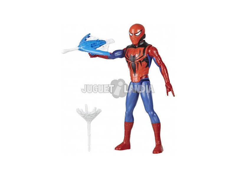 Spiderman Figura Titan con Accesorios Hasbro E7344