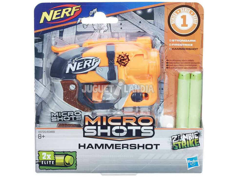 Nerf Microshots Hammershot Hasbro E0720