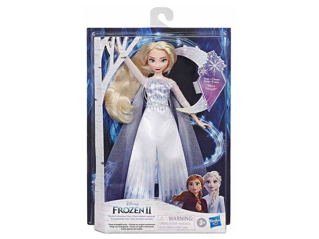 Frozen 2 Boneca Elsa Aventura Musical Hasbro E8880