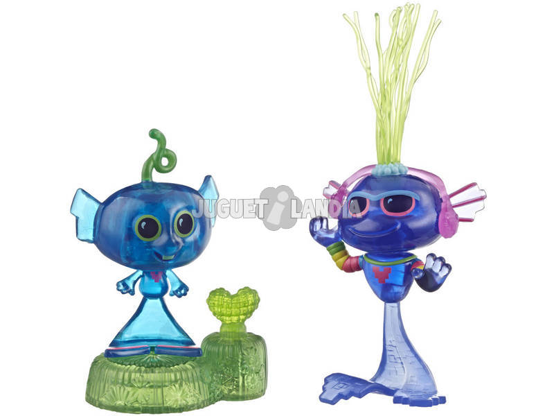 Trolls Figurine City Techno Reef Bobble Hasbro E8419