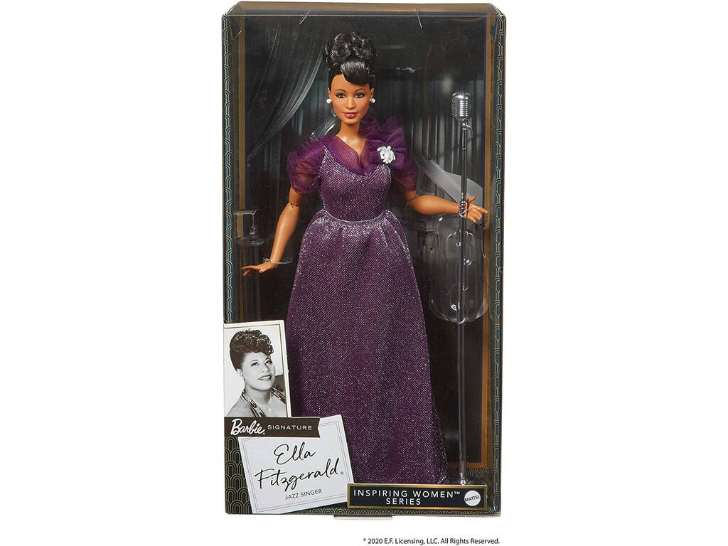 Barbie Collection Inspiring Women Ella Fitzgerald Mattel GHT86