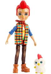 Enchantimals Poup�e Redward Rooster avec Coq Cluck Mattel GJX39