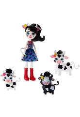 Enchantimals Poup�e Cambrie et Vaca Ricotta Mattel GJX44