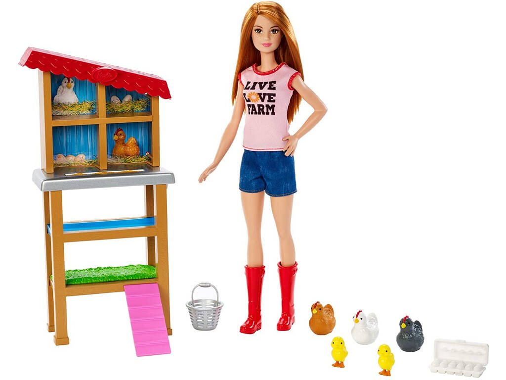 Barbie Io Posso Essere Contadina Mattel FXP15