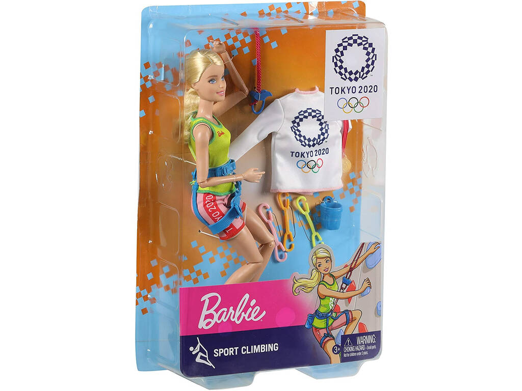 Barbie Olimpics Kletterin von Mattel GJL75