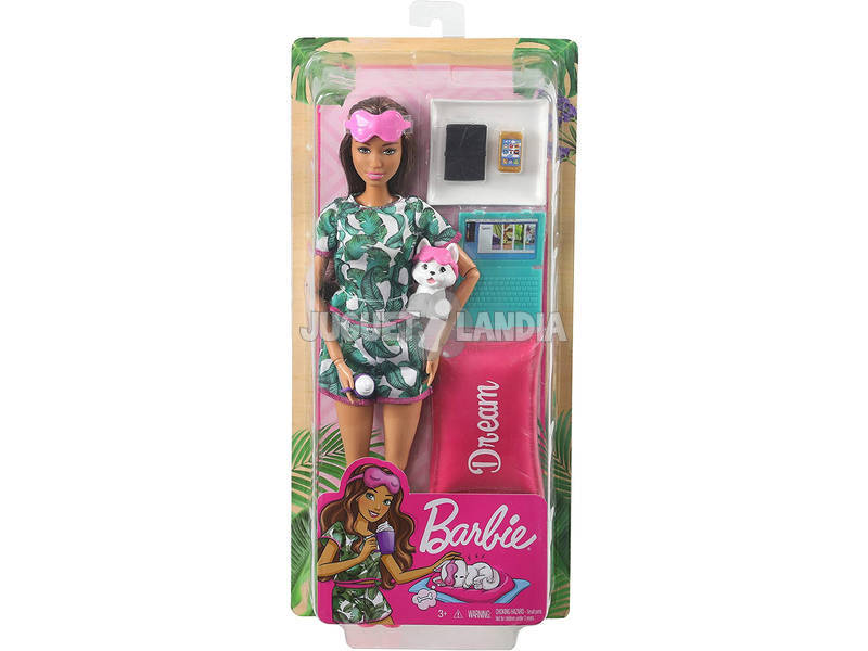 Barbie Wellness vor Bettszeit Mattel GJG58