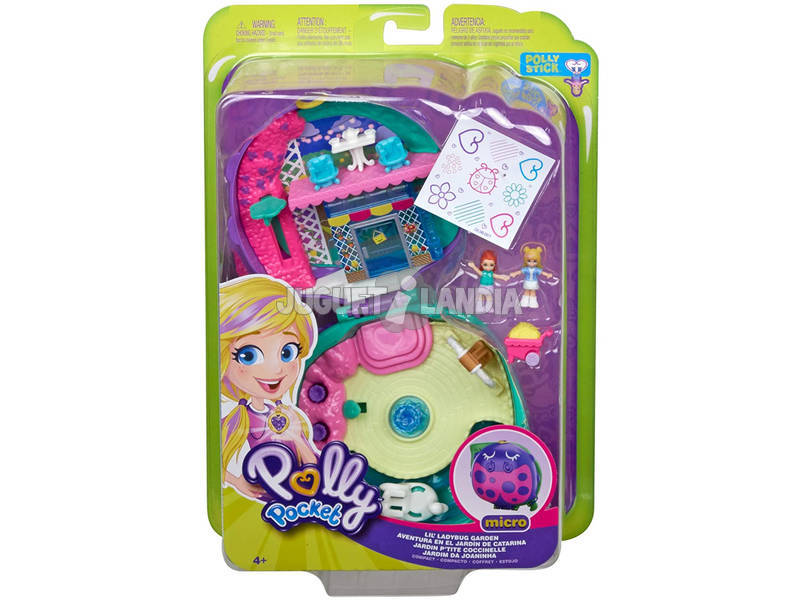 Polly Pocket Scrigno Polly & Lila Lady Bug Mattel GKJ48