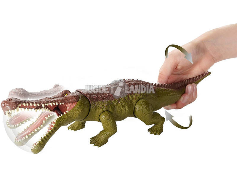 Jurassic World Massive Biters Sarcosuchus Mattel GJP34