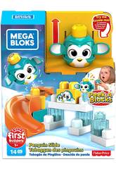 Mega Bloks Pingouin Lancez et Roulez De Peek a Block Mattel GKX67