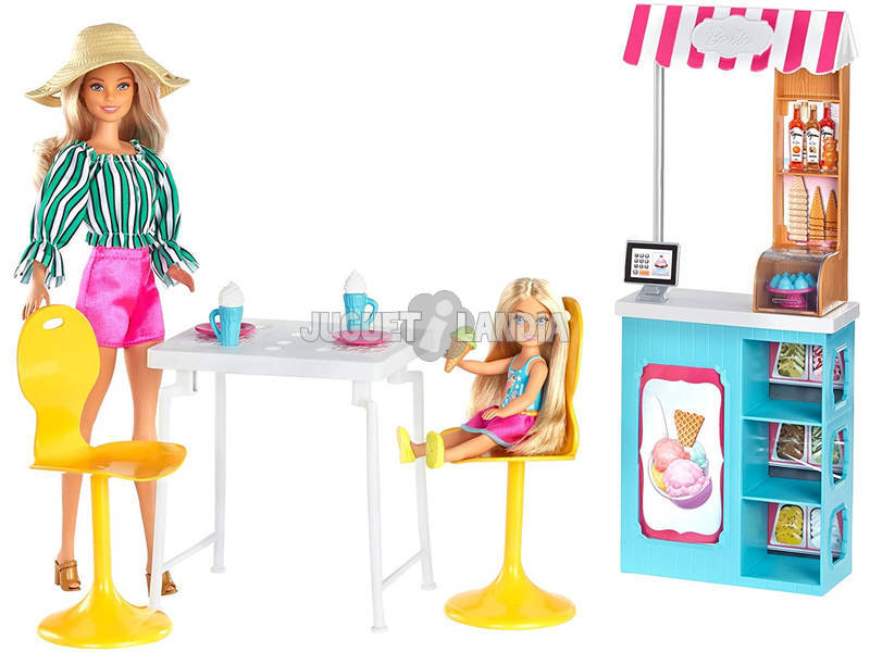Barbie e a sua Geladaria Mattel GBK87