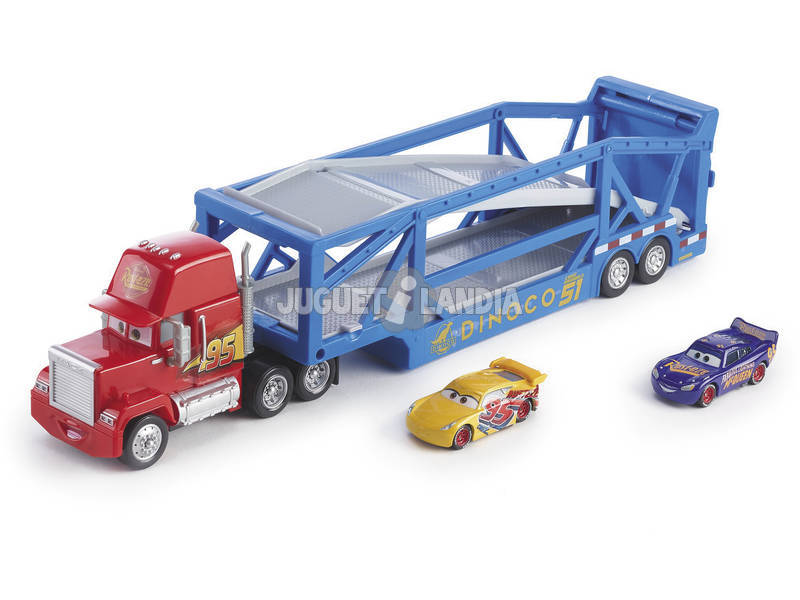 Cars Mack Transporter-Truck mit 2 Autos Mattel GKR37