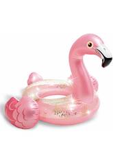 Flotador Hinchable Glitter Flamingo Tube Intex 56251