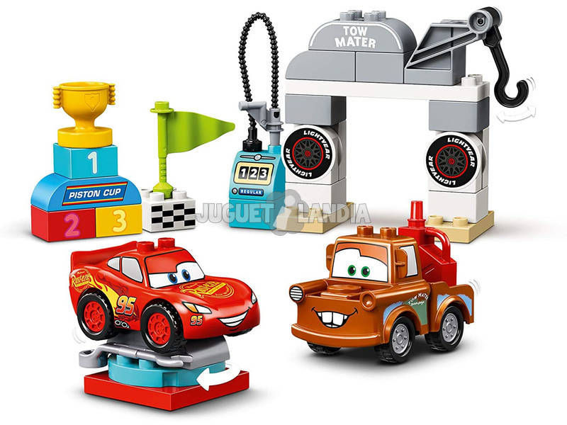 Lego Duplo Cars Tag des Rennens von Lightning McQueen 10924