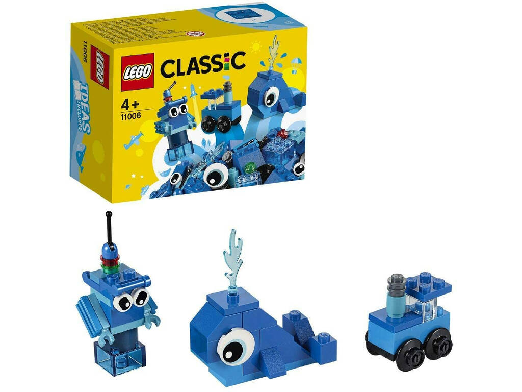 Lego Classic Briques Créatives Bleues 11006