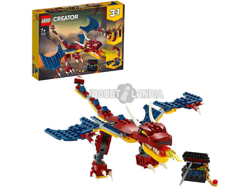 Lego Creator Dragón Llameante 31102