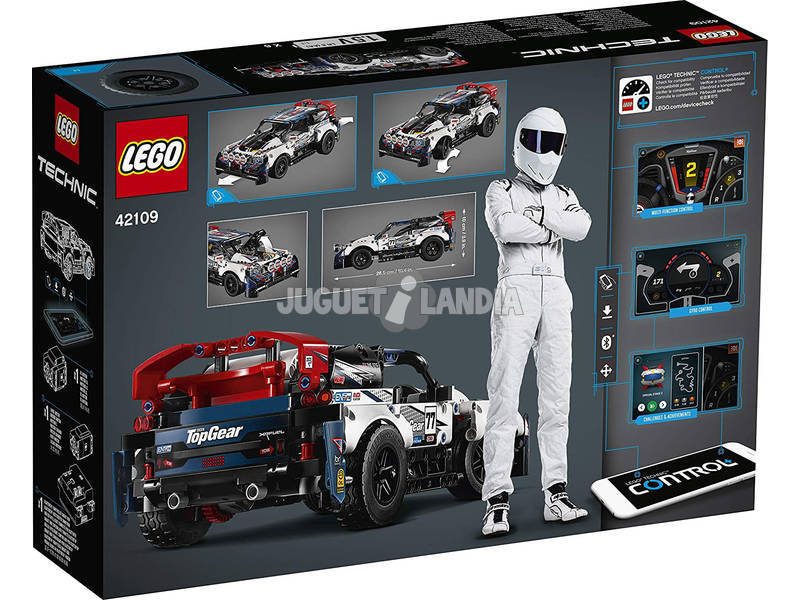 Lego Technic Voiture de Rally Top Gear Contrôlé par APP 42109