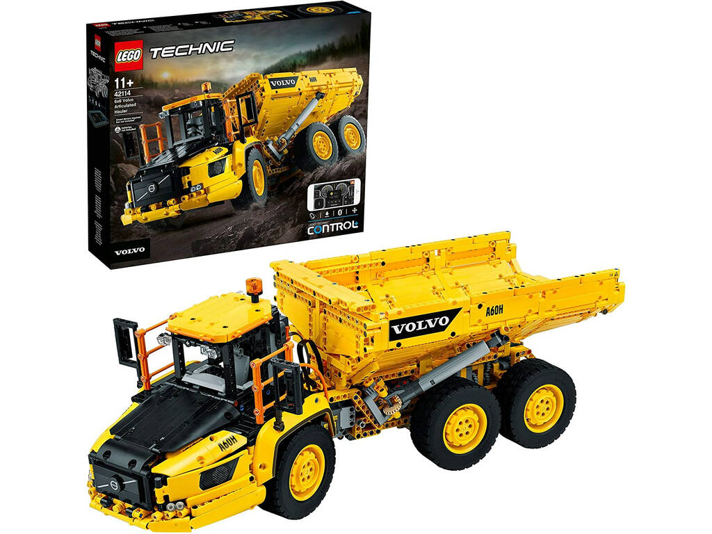 Lego Tombereau Articulé Volvo 6x6 42114