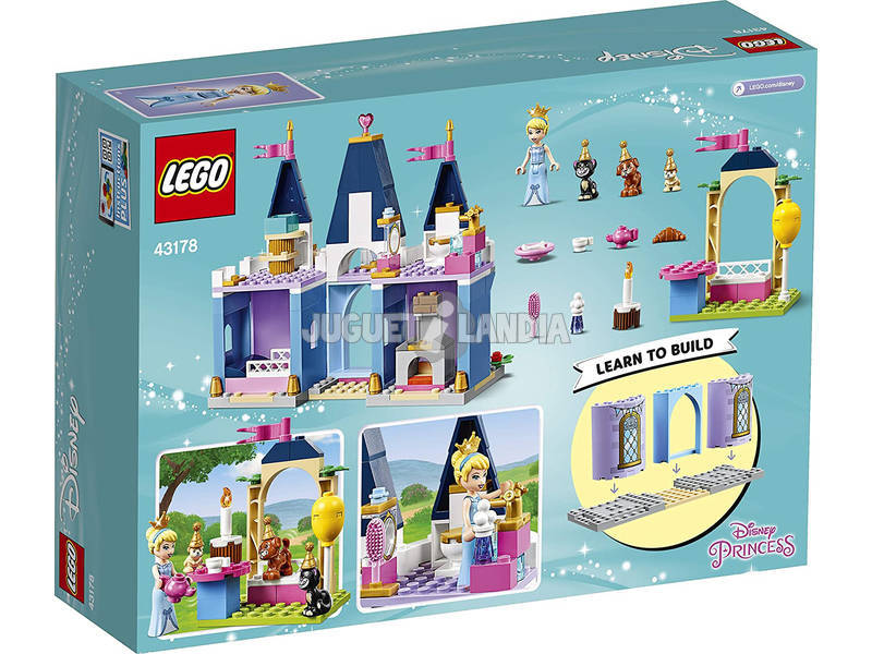 Lego Mädchen Disney Princess Aschenputtelsschloss Party 43178