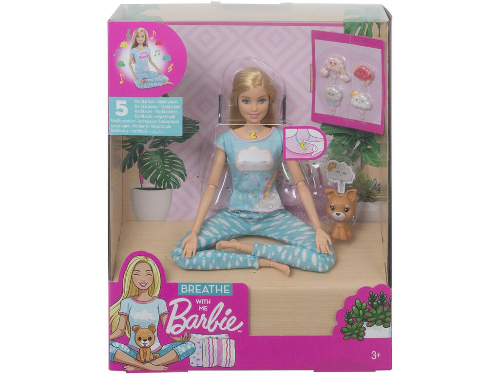 Blonde Barbie Meditation von Mattel GNK01