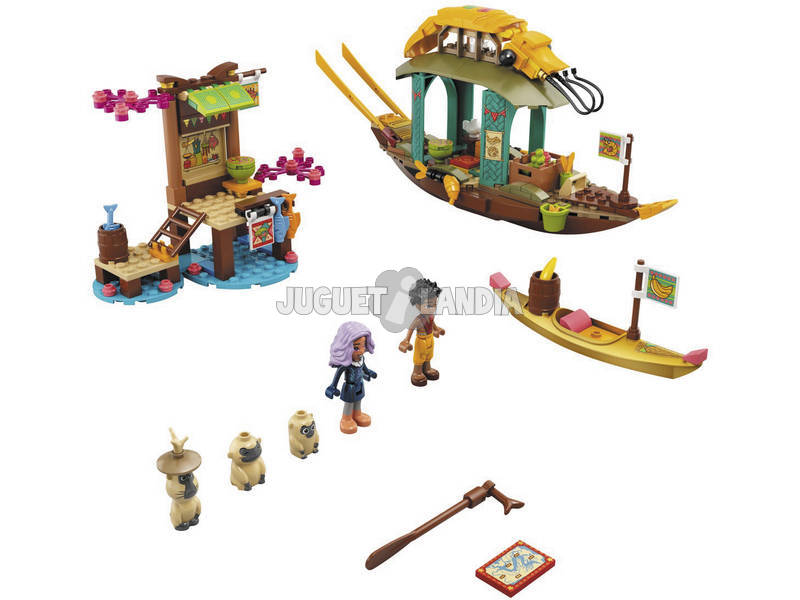 Lego Disney Raya O Último Dragão Barco de Boun 43185