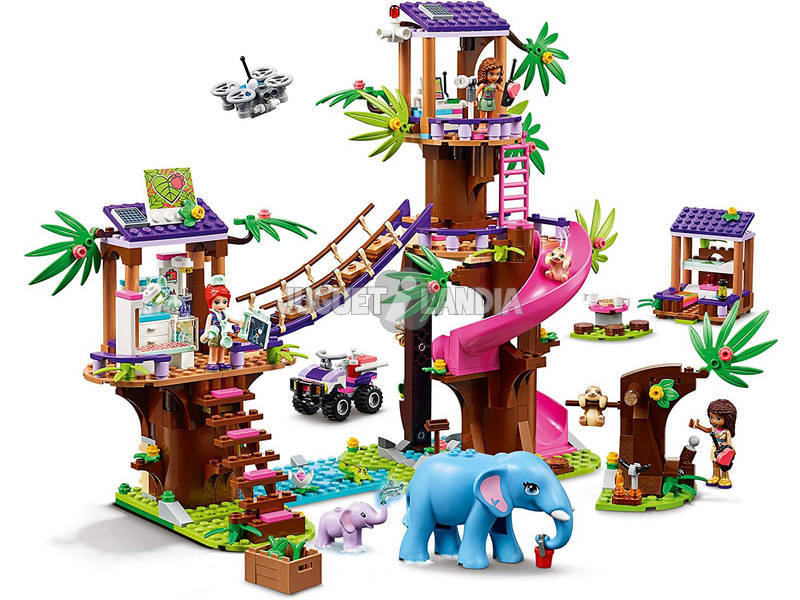 Lego Friends Base de Sauvetage dans La Jungle 41424