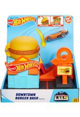 Hot Wheels City Downtown Fast Food Mattel GJK73