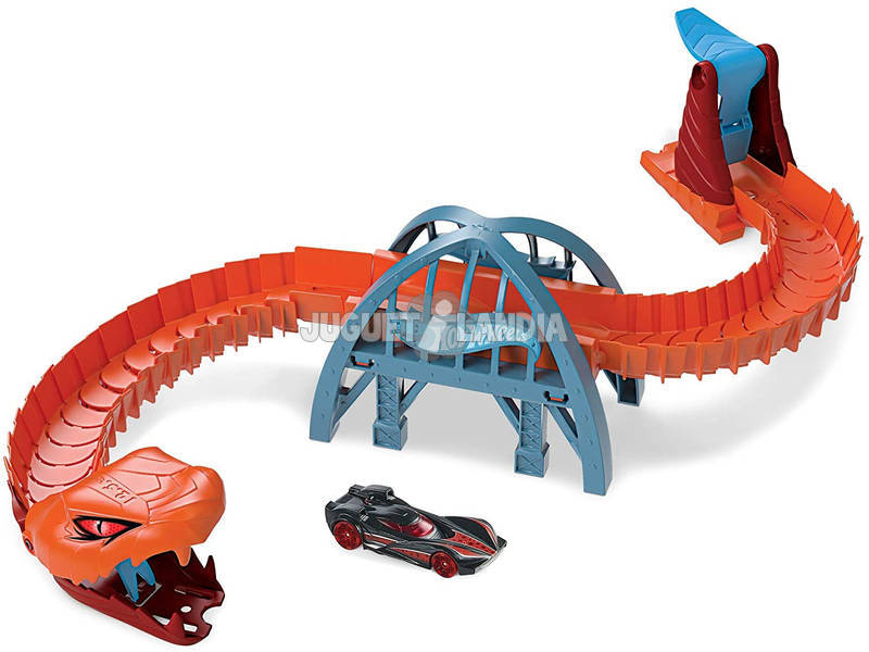 Hot Wheels City Bridge Reptile's Fury Mattel GJK88