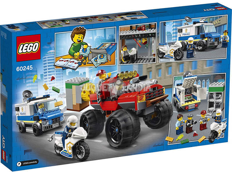 Lego City Police Rapina del Monster Truck 60245