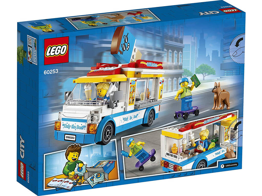 Lego City Grandes Veículos Camião dos Gelados 60253