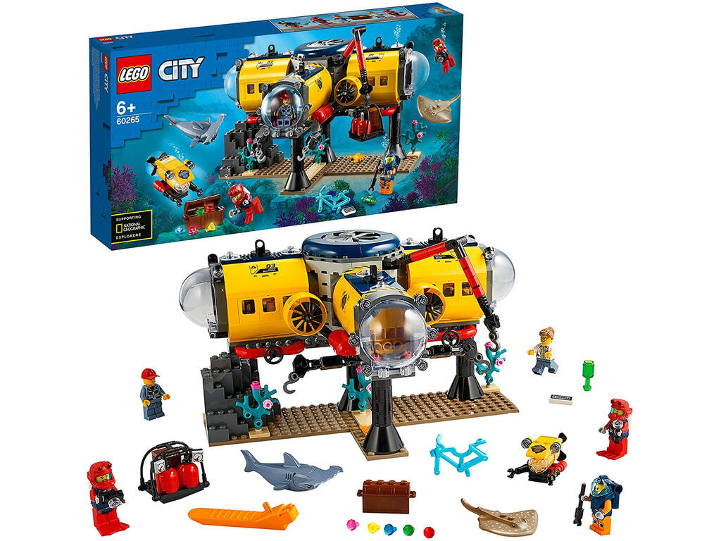 Lego City Oceans Base de l'Exploration 60265