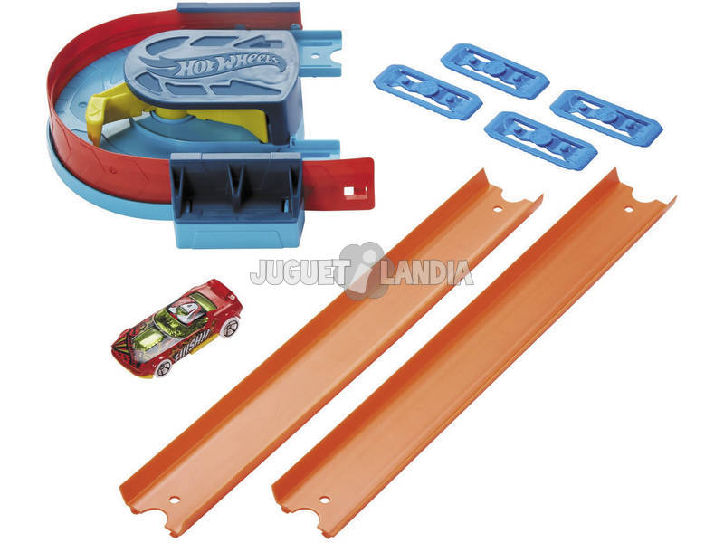 Hot Wheels Track Builder Unlimited Pack de Propulsor de Curva Mattel GLC93