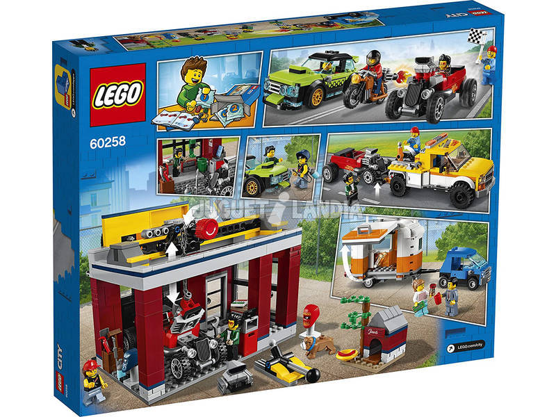 Lego City Nitro Wheels Atelier Tuning 60258